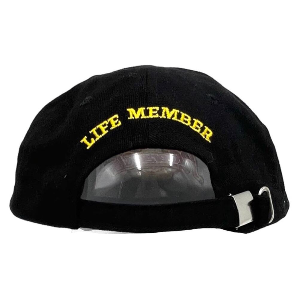 Rider's Club Biker's baseball cap MOTORCYCLE'S OF AMERICA - LIFE MEMBER - Picture 9 of 11